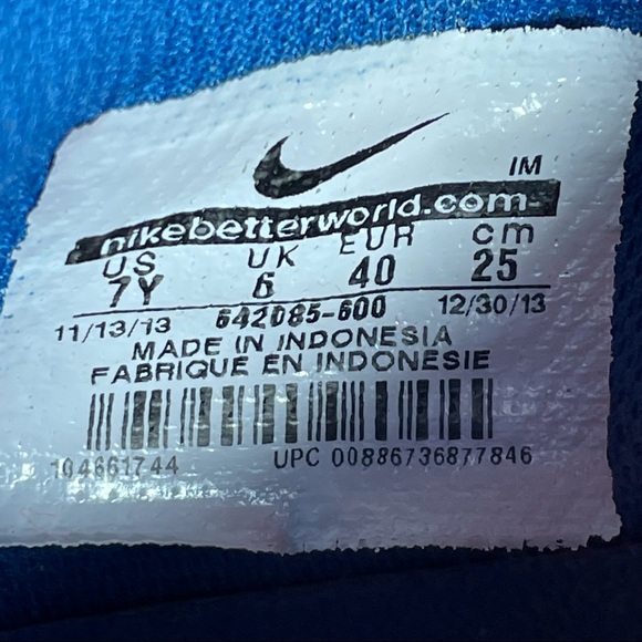 Nike KD Vulc Kevin Durant Canvas & Suede Sneakers - Picture 8 of 9